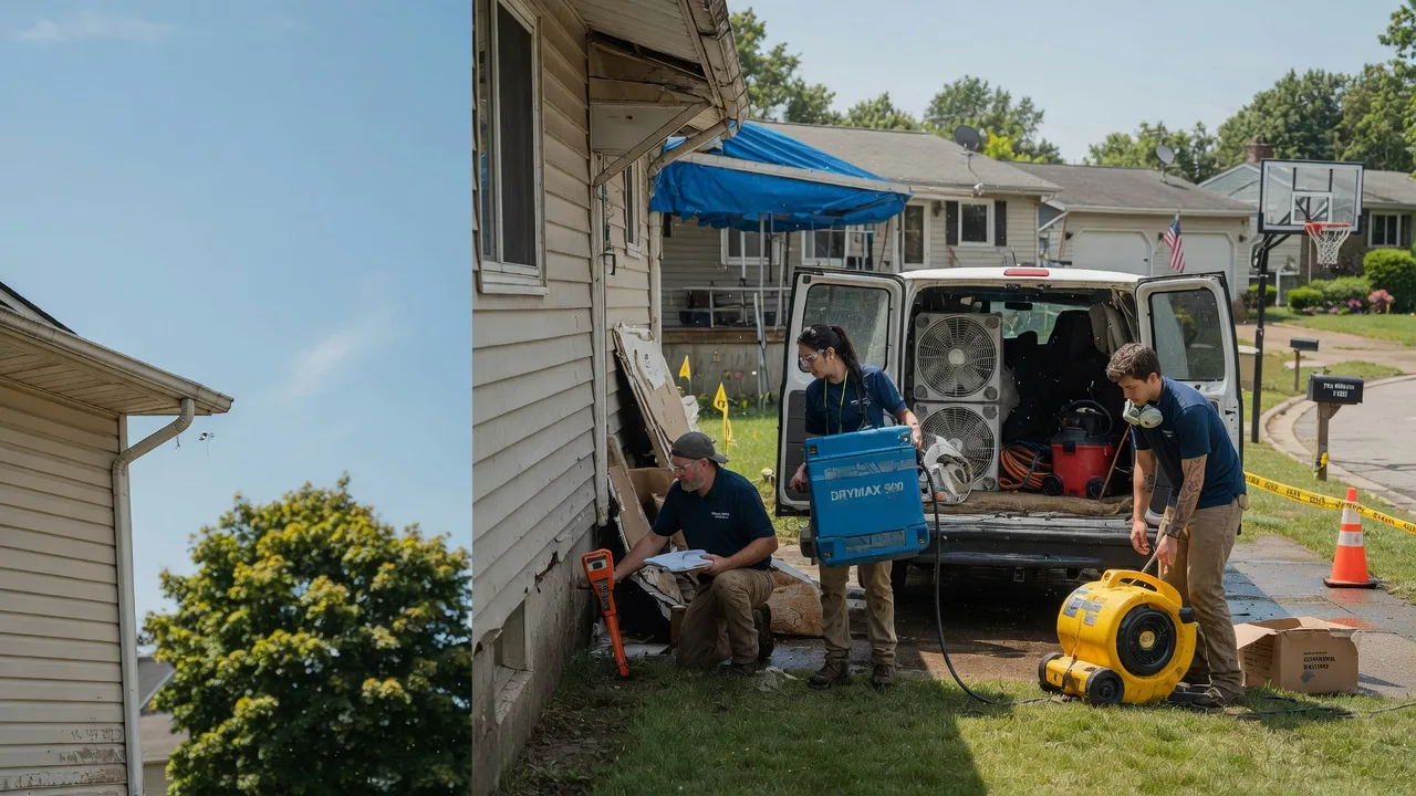 Ceiling Leak Cleanup in Garber, IA near me